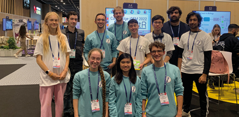 Cambridge students at the iGEM competition