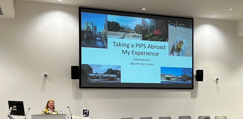 PIPS 2025 - Talk4: Holly Robertson (SBS DTP, cohort 2021) PIPS 2025 - Talk4: Holly Robertson (SBS DTP, cohort 2021)