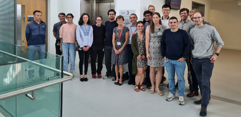 Sabila Chilaeva with BioNTech co-founders