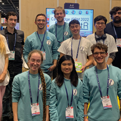 Cambridge students at the iGEM competition