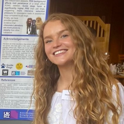 Natalie Wallis - best poster prize - IMS