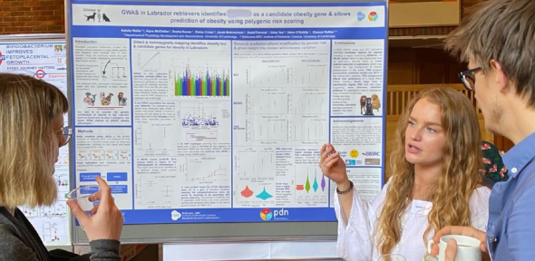 Natalie Wallis - best poster prize - IMS